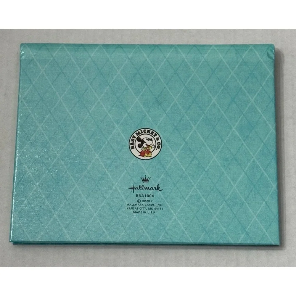VTG Disney Mickey & Co Baby Picture Small Album by Hallmark Baby Mickey & Minnie